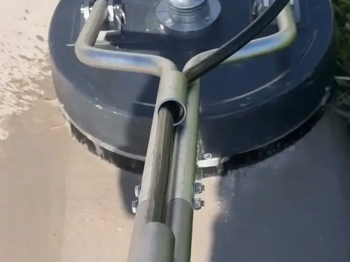 Rotary surface cleaner on concrete in Riverview